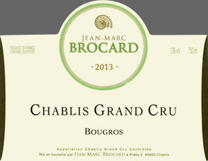 Chablis Grand Cru Bougros