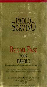 Barolo Bric dël Fiasc