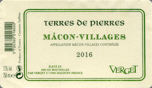 Mâcon-Villages Terres de Pierres