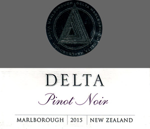 Delta Marlborough Pinot Noir
