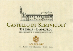 Trebbiano d'Abruzzo Castello di Semivicoli