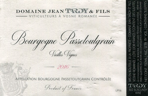 Bourgogne Passetougrain Vieilles Vignes