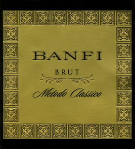 Vino Spumante di Qualità Banfi Brut Metodo Classico