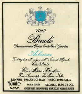 Barolo Arborina