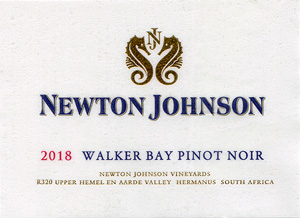 Newton Johnson Walker Bay Pinot Noir