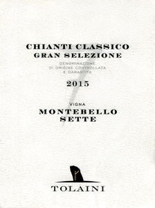 Chianti Classico Gran Selezione Vigna Montebello Sette