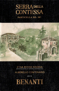 Etna Rosso Riserva Serra della Contessa Particella No. 587 Alberello Centenario