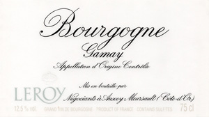 Bourgogne Gamay