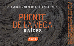 Puente de la Vega Raíces Garnacha Tintorera - Sin Sulfitos