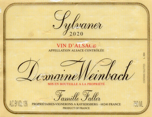 Vin d'Alsace Sylvaner