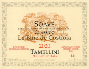 Soave Classico Le Bine de Costìola