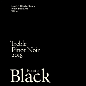 Black Estate North Canterbury Treble Pinot Noir