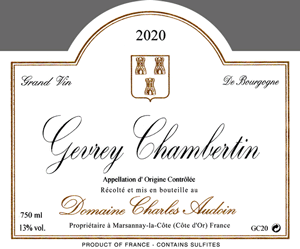 Gevrey-Chambertin Premier Cru Les Cazetiers