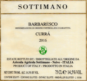Barbaresco Currá