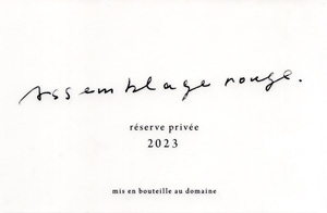 Assemblage Rouge Réserve Privée